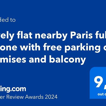 Lovely Flat Nearby Paris Fully Redone With Free Parking On Premises And Balcony Clichy Εξωτερικό φωτογραφία